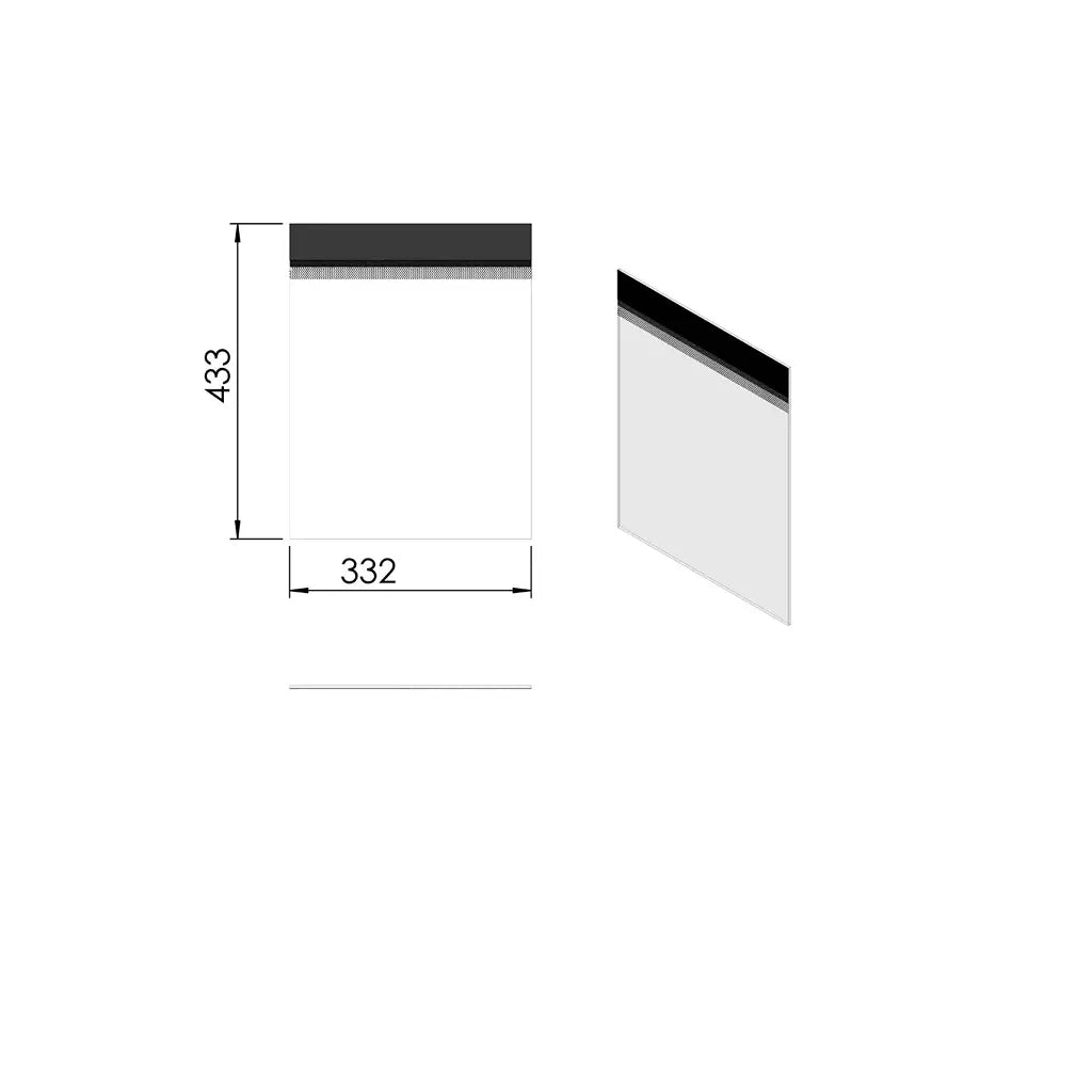 Türglas für TermaTech TT60