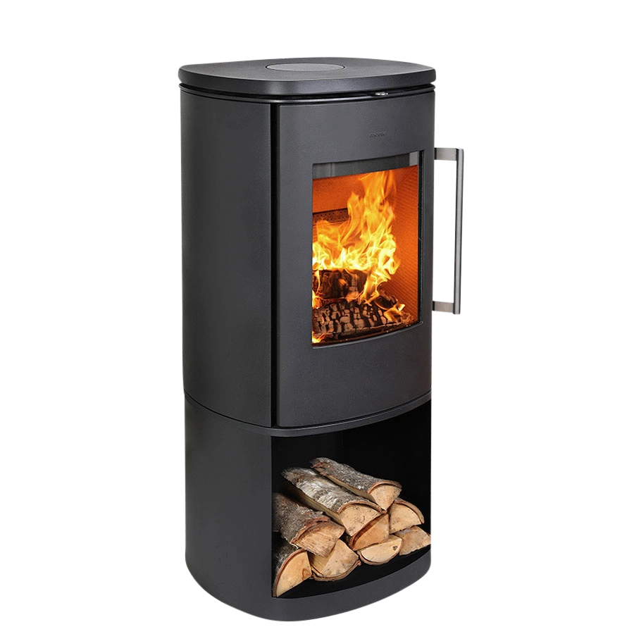 Morsø 8893 Holzofen mit Brennholzmagazin