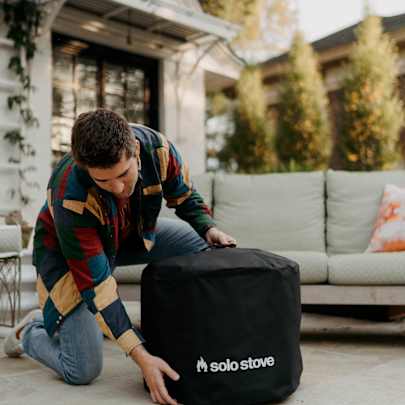 Solo Stove - Lagerfeuerabdeckung - schwarz