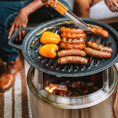 Solo Stove – Lagerfeuer-Grillplatte aus Gusseisen (erfordert einen „HUB“)