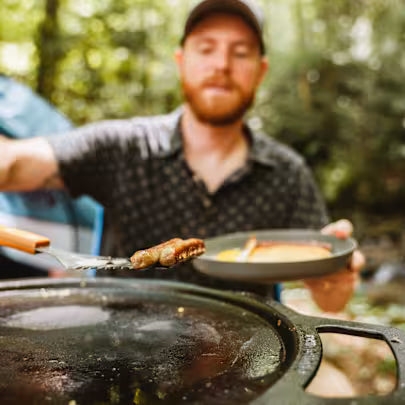 Solo Stove – Bonfire-Grillplatte aus Gusseisen (kann nur mit Hub und Bonfire/Yukon verwendet werden)