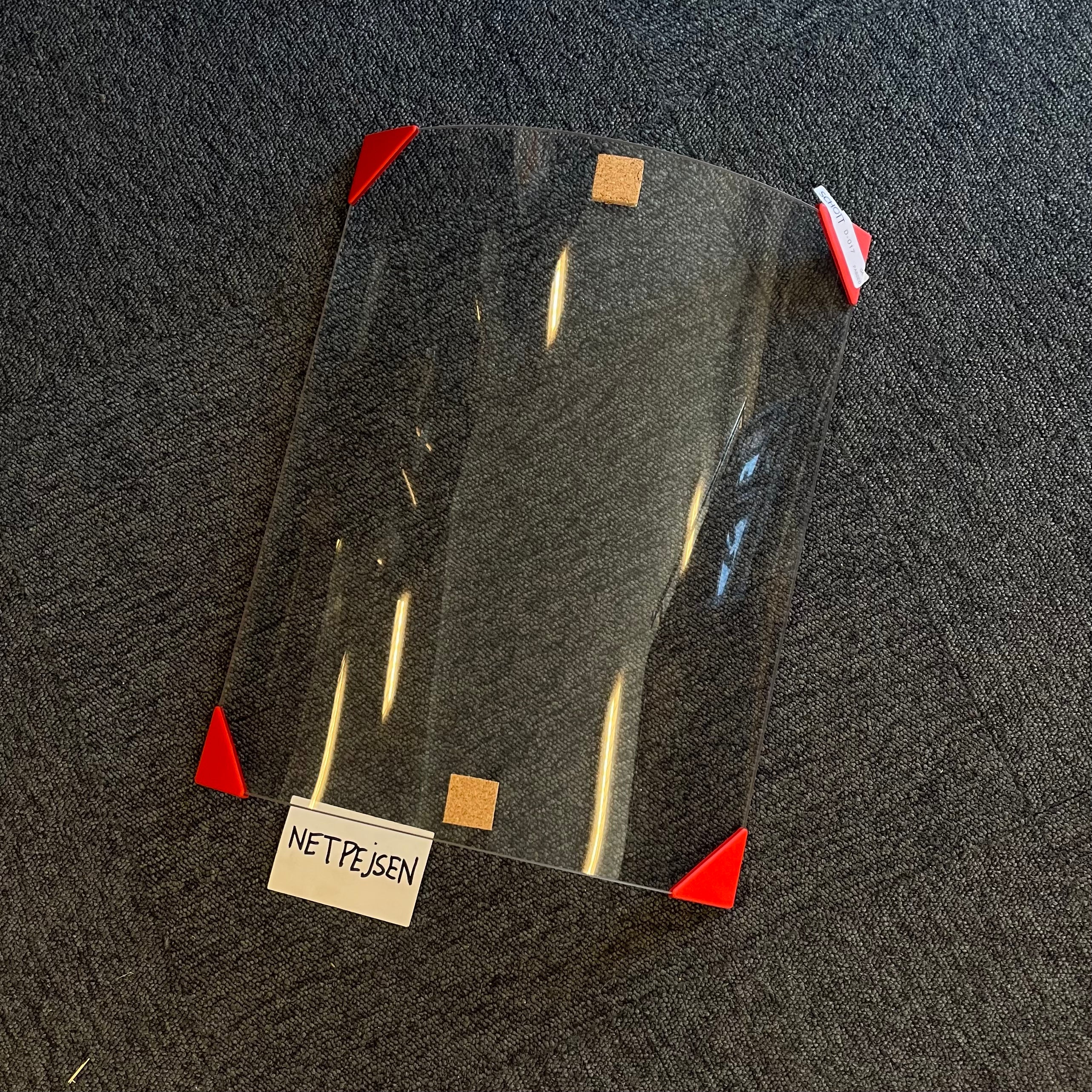 Glas für Varde Aura 1, 11, 12, Lyon, Nizza (gebogen)