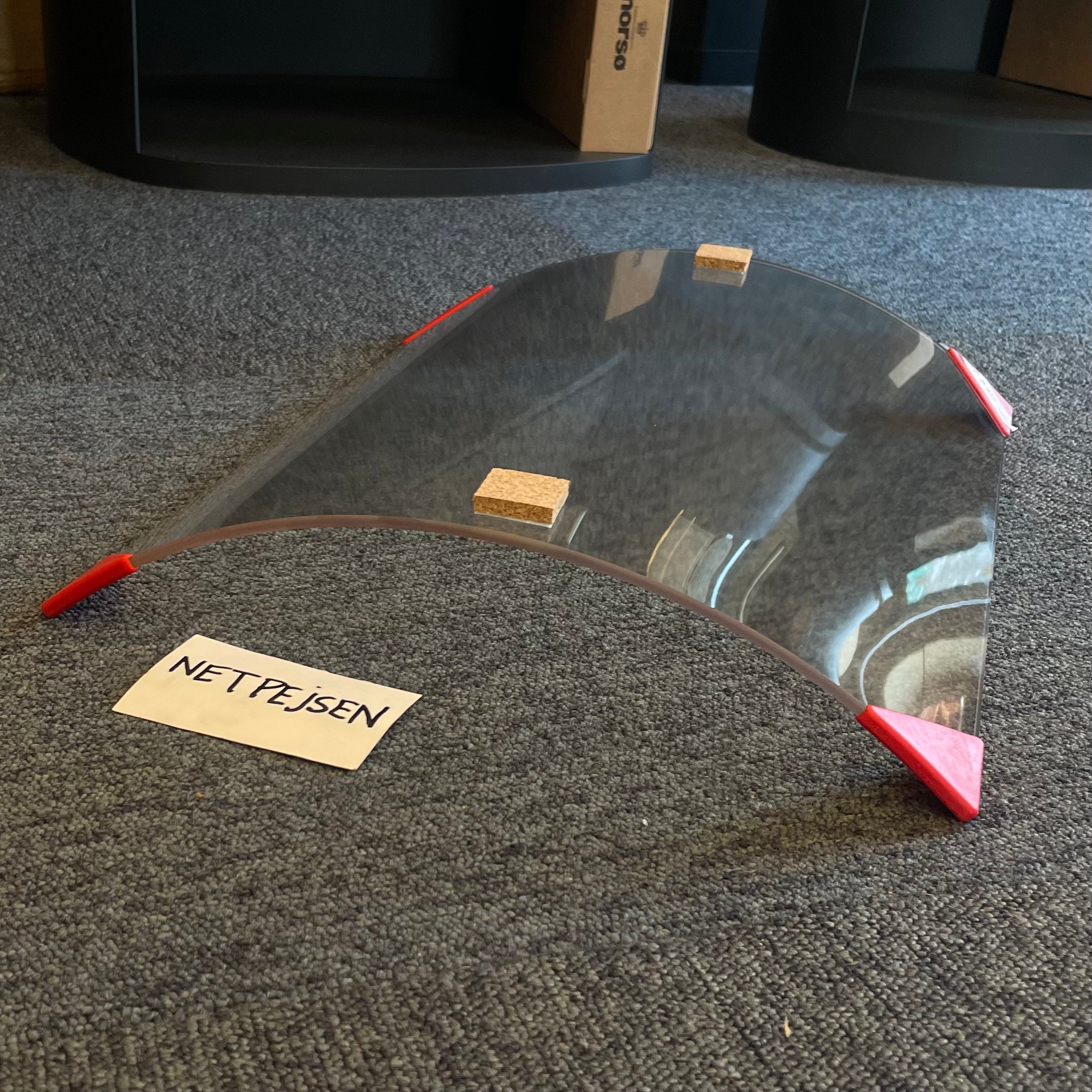 Glas für Varde Aura 1, 11, 12, Lyon, Nizza (gebogen)