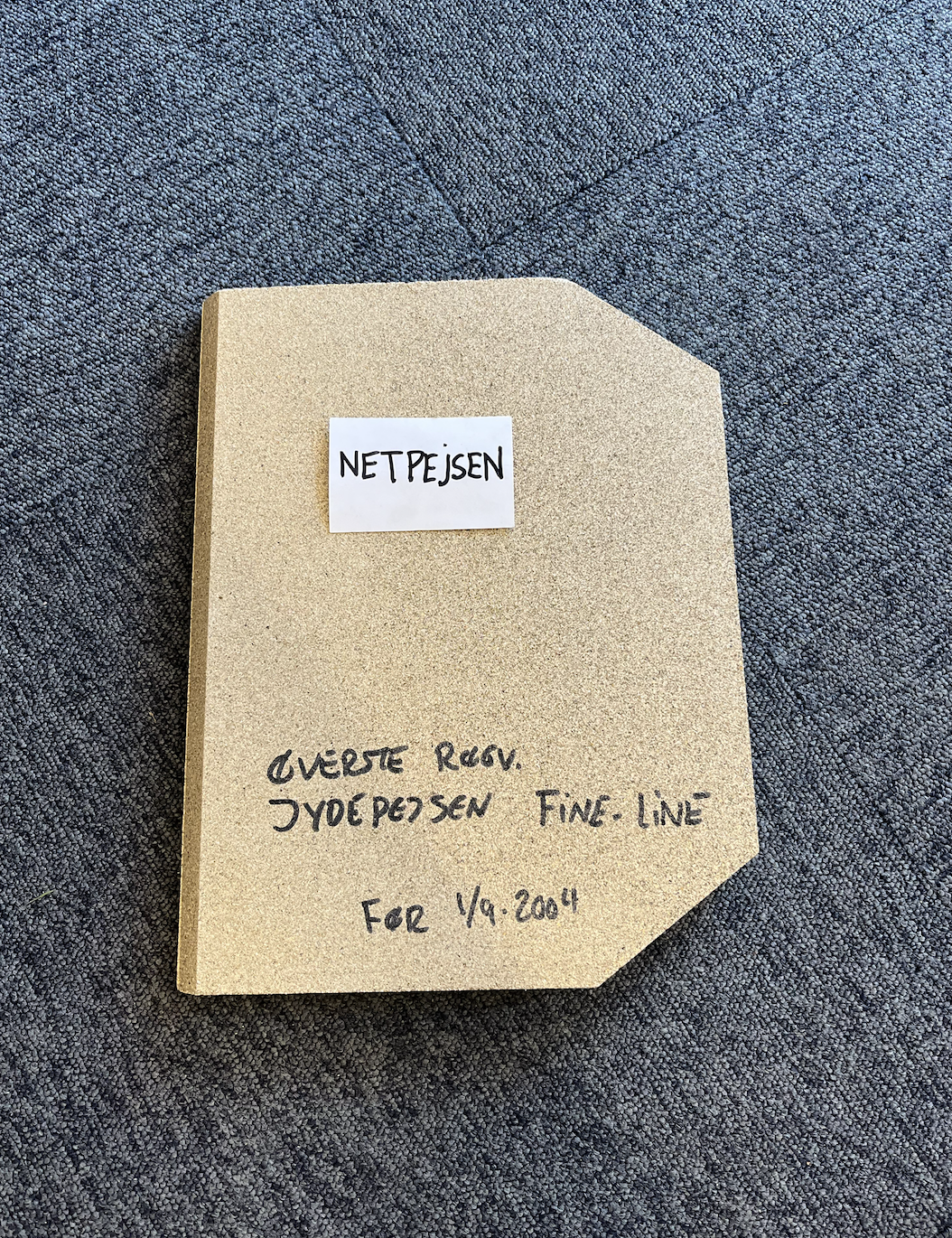 Fine-Line Øverste Røgvenderplade Før 2004