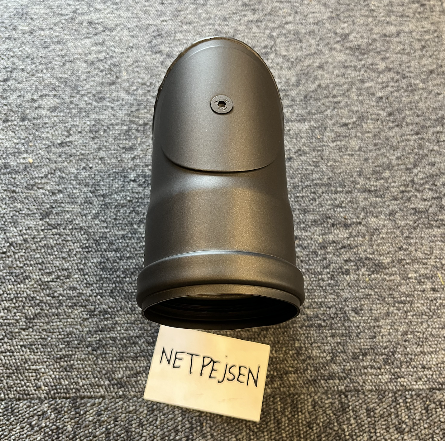 Bøjning 90° Ø80mm med Dør