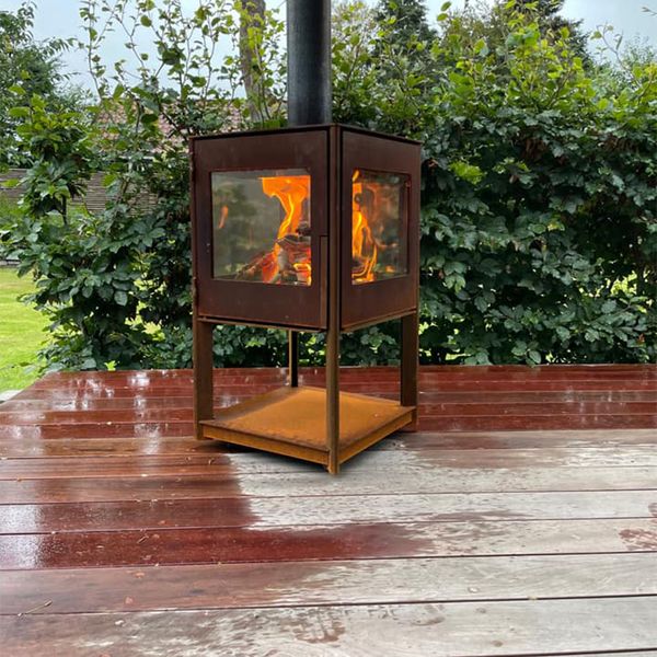 CUBIS Outdoor-Holzofen