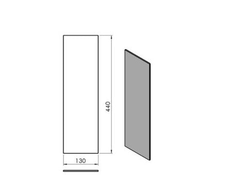 Seitenglas für TermaTech TT10G