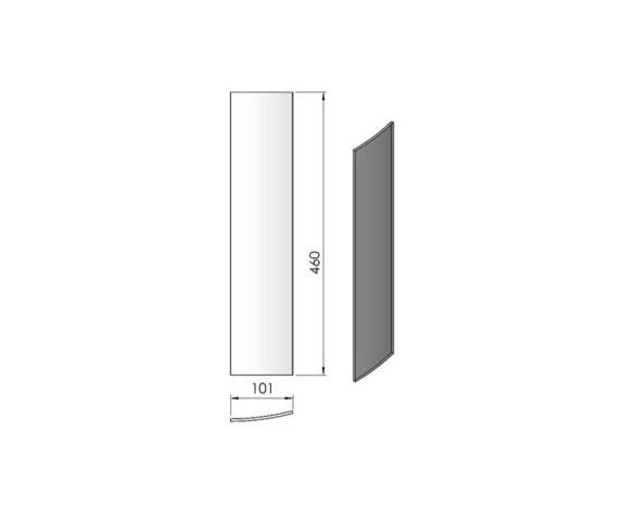 Seitenglas für TermaTech TT10G