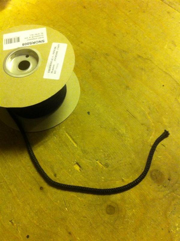 1 Meter Kordel für die Ofentür – Ø8 mm!