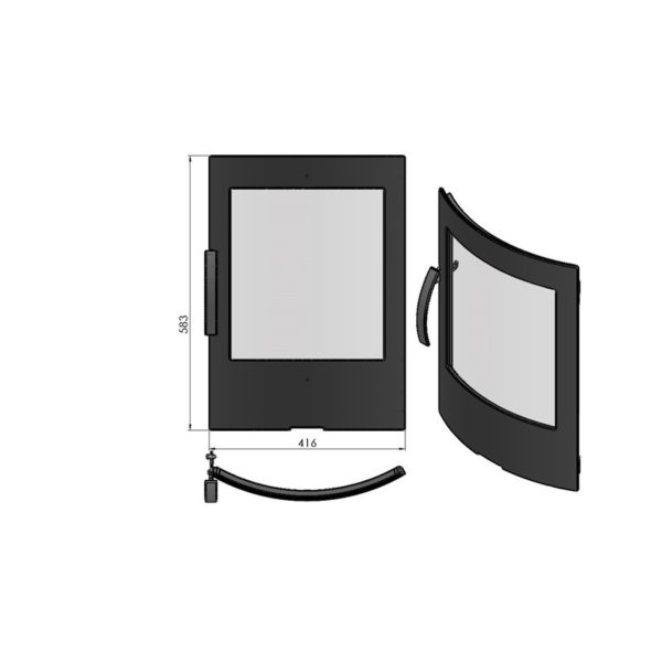 Tür für TermaTech TT40