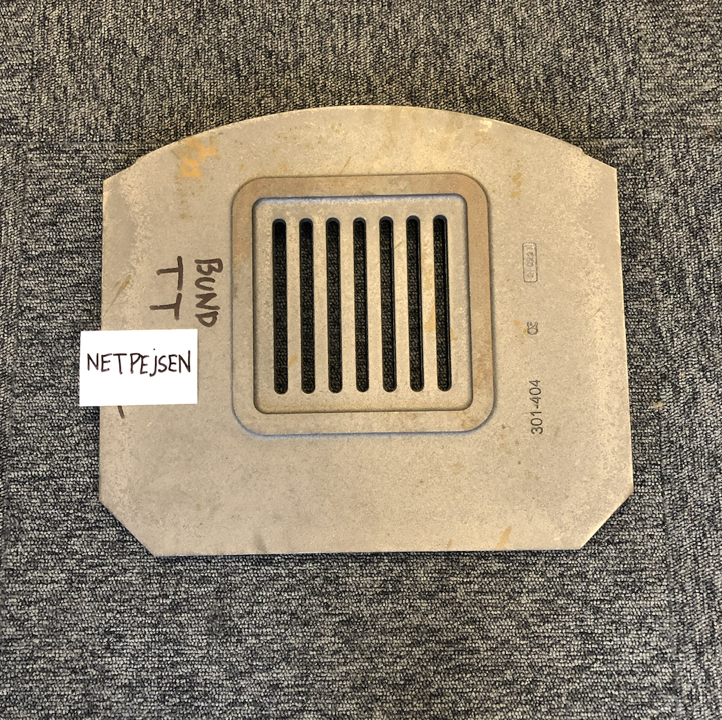 støbejernsbund til termatech tt40 brændeovn