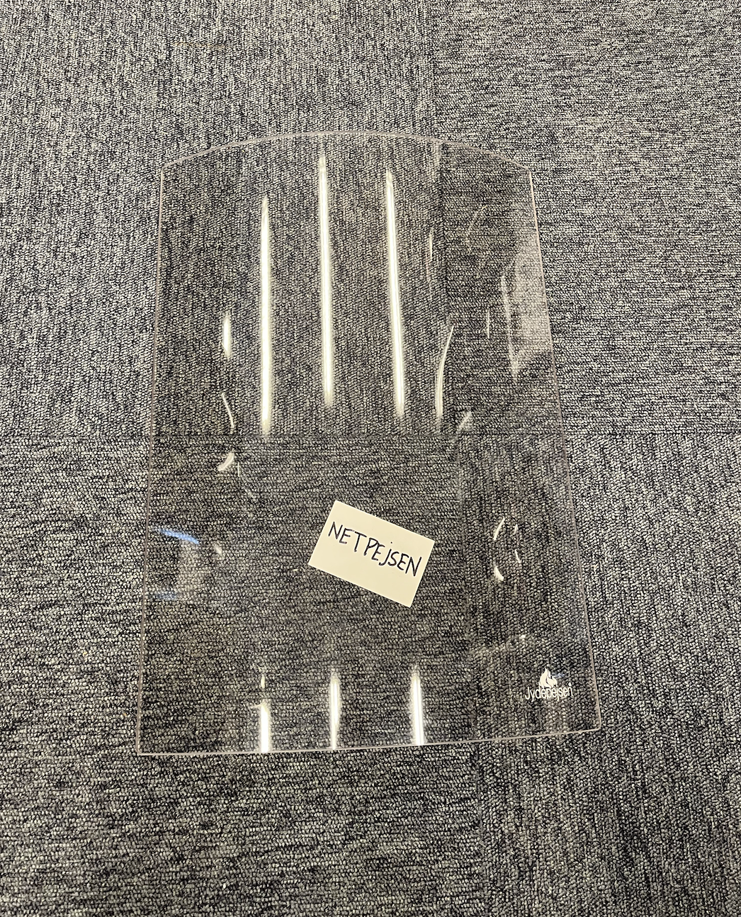 Glas til Jydepejsen Cosmo brændeovn