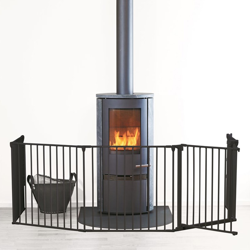 Kinderschutzgitter für Holzofen 5-teilig