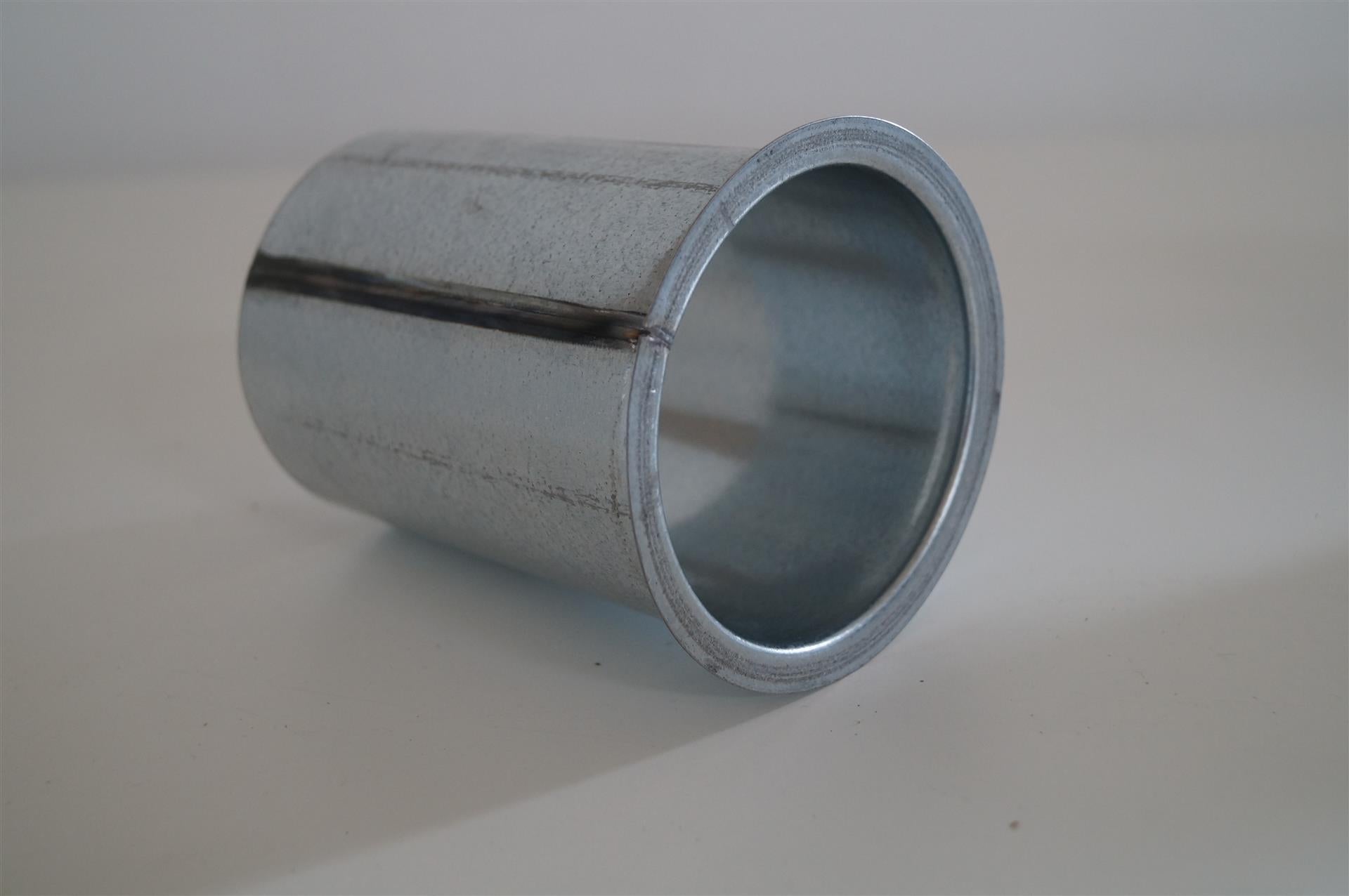 Ø80 Mauerwerksmuffe für Pelletofen-Rauchrohr. 120 mm Länge