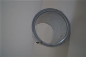 Ø80 Mauerwerksmuffe für Pelletofen-Rauchrohr. 120 mm Länge