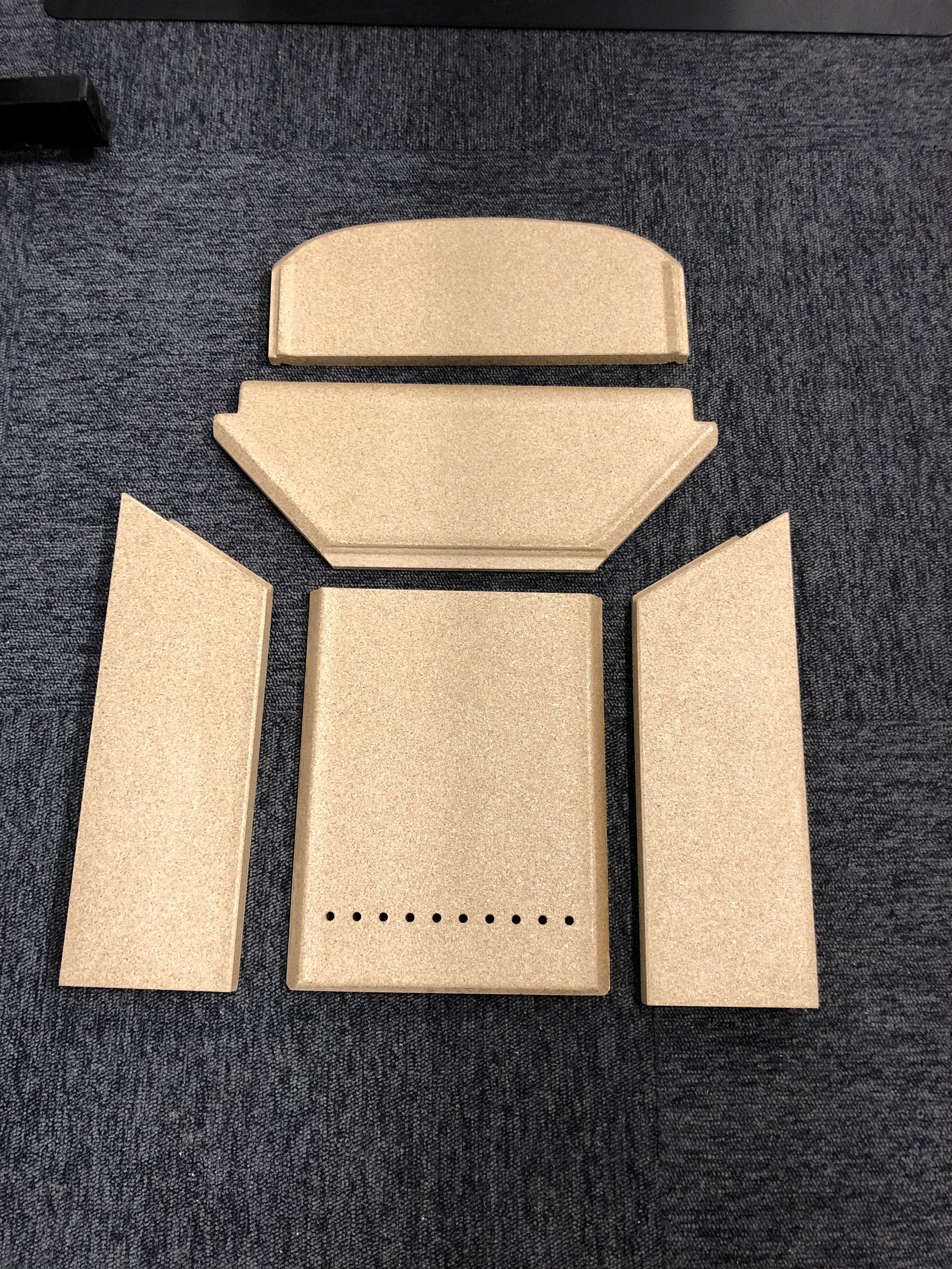 Skamol-Set Contura 850, 860T, 880 Classic