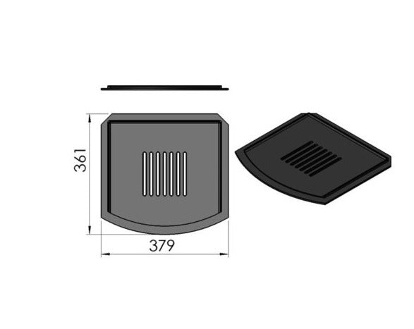 Gusseisensockel für TermaTech TT2, TT3