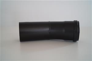 Ø80 Rauchrohr mit 30-Grad-Bogen