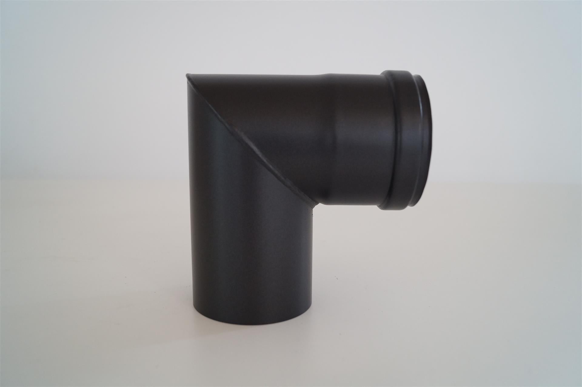 Ø80-Bogen – 90 Grad mit 2 Gliedern