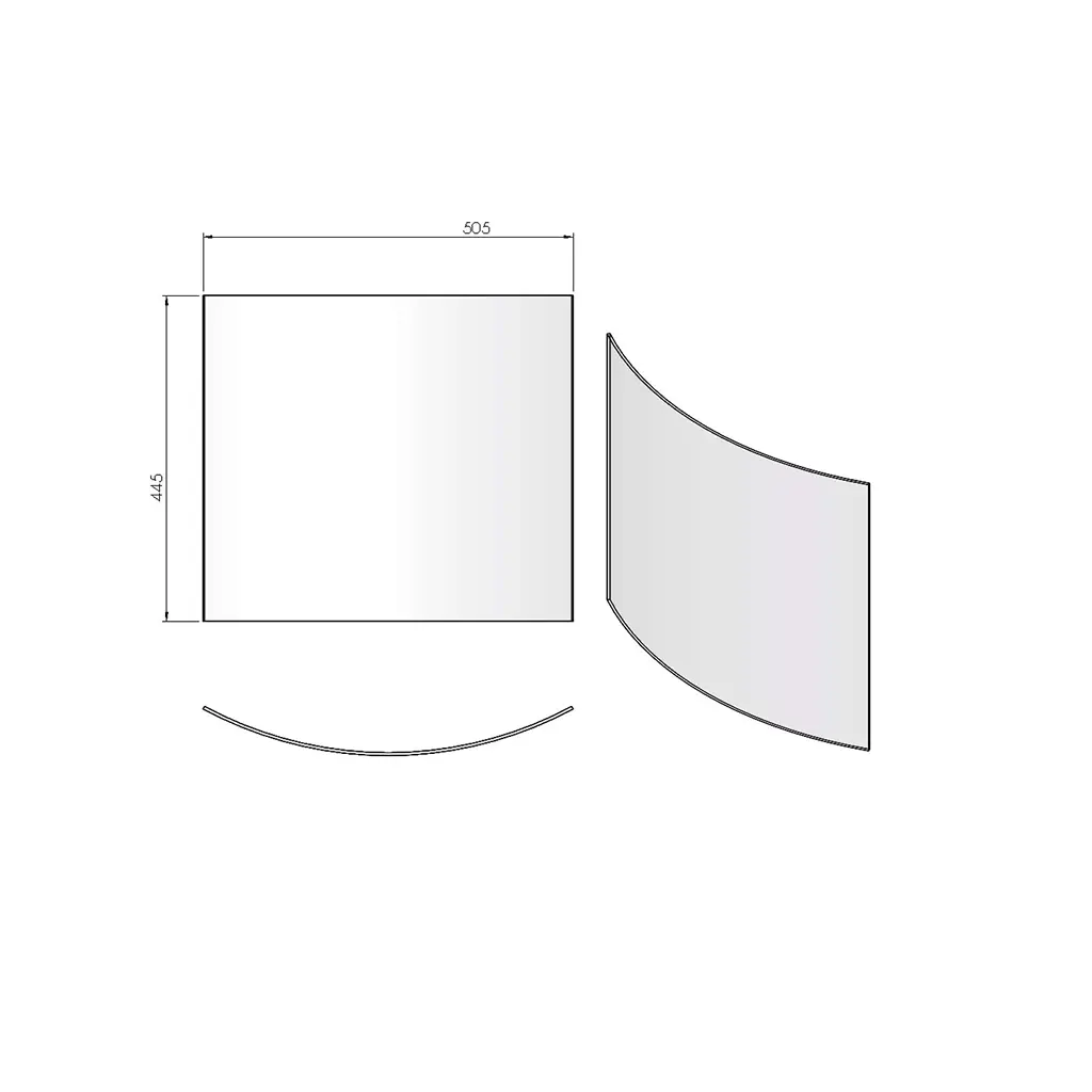 Lågeglas til TermaTech TT22