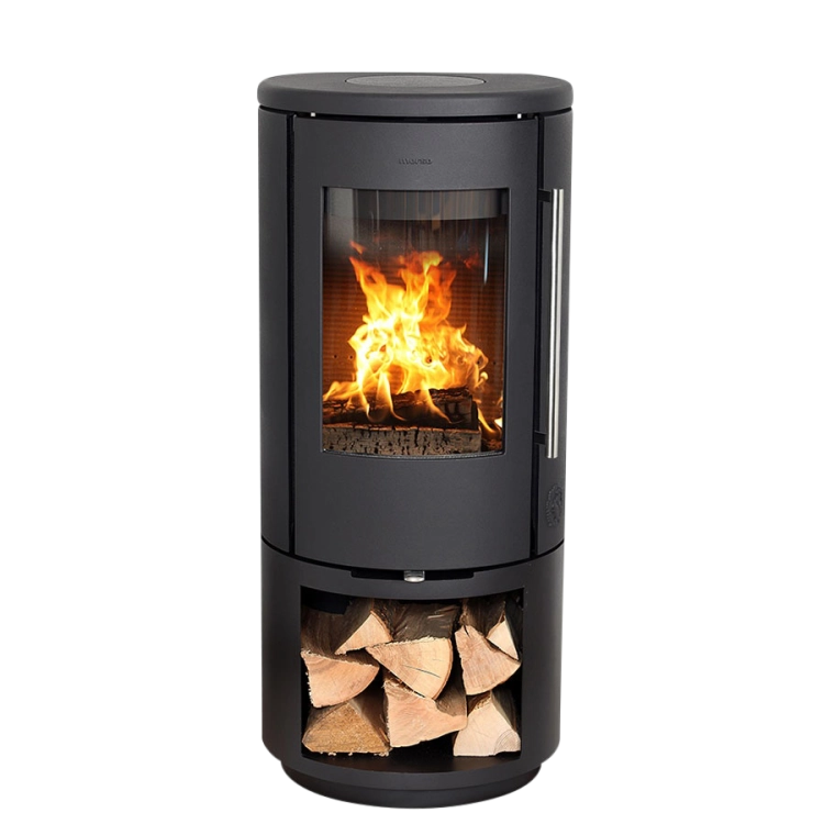 Morsø 7343 Holzofen mit Brennholzmagazin
