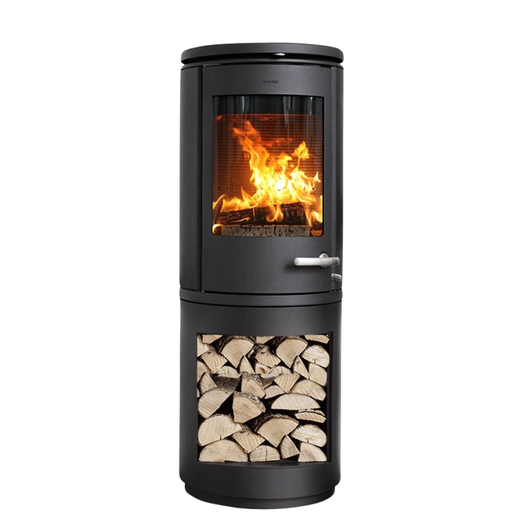 Morsø 7893 Holzofen mit hohem Holzmagazin