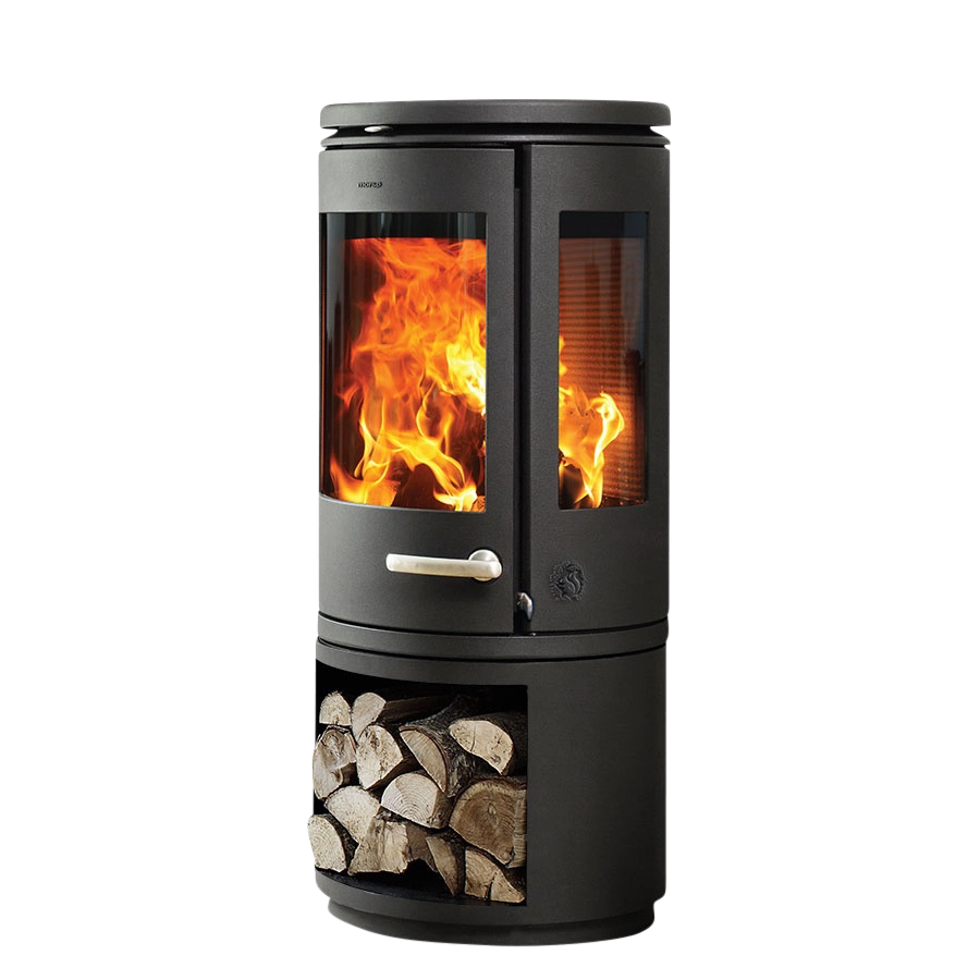 Morsø 7943 Holzofen mit Brennholzmagazin