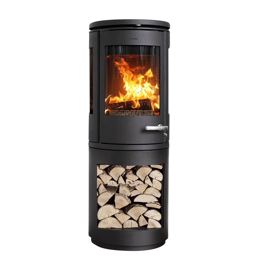 Morsø 7993 Holzofen mit hohem Holzmagazin