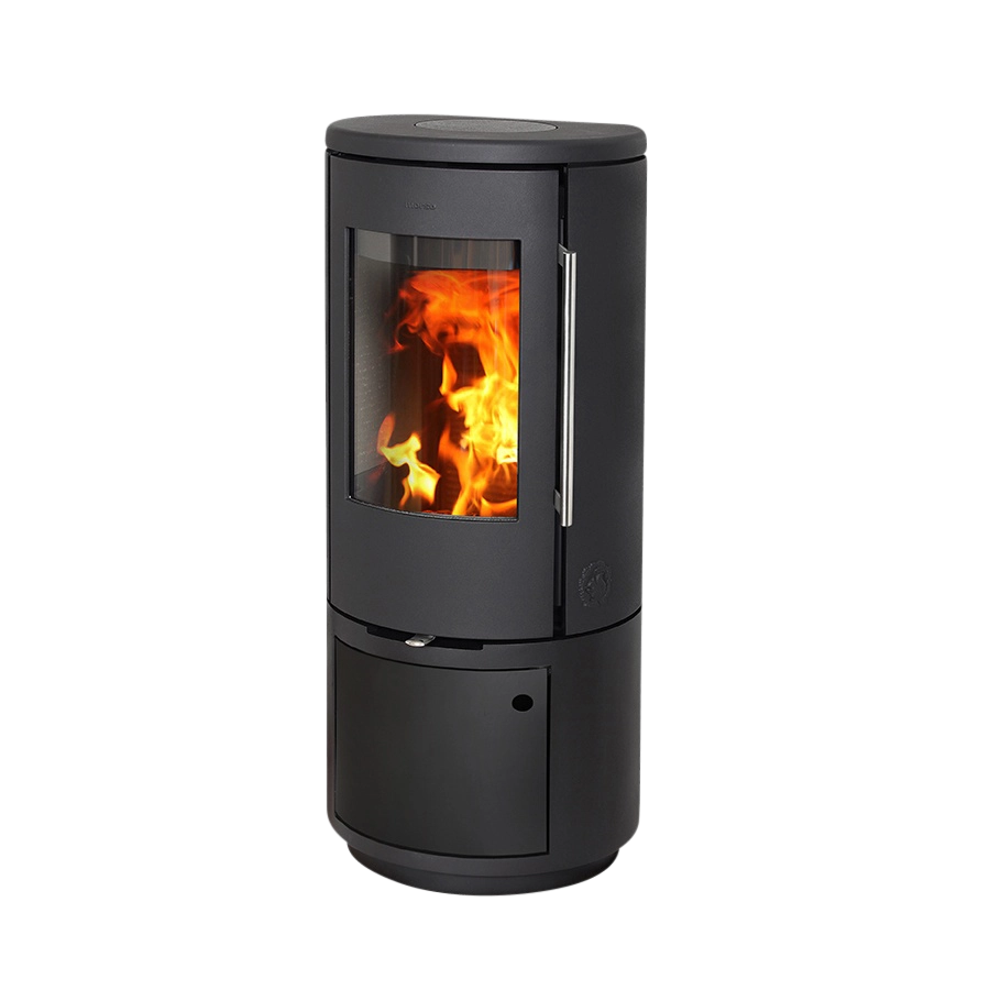 Morsø 7343 Holzofen mit Brennholzmagazin
