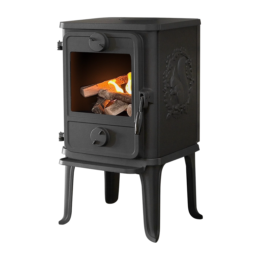 Morsø Bio Ovn 1010 med egern 250 mm ben