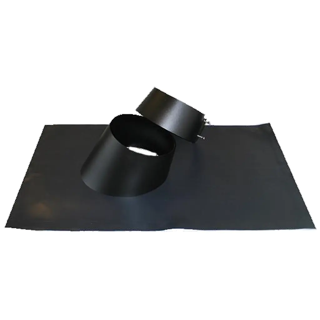 Flex-inddækning 11-32 gr. ø250mm inkl. regnkrave