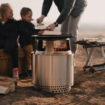 Solo Stove – Bonfire-Grillplatte aus Gusseisen (kann nur mit Hub und Bonfire/Yukon verwendet werden)