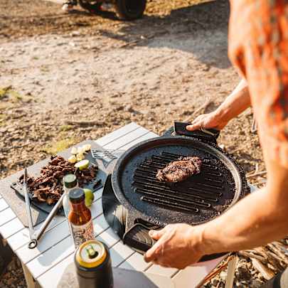 Solo Stove - Ranger Grillplatte aus Gusseisen