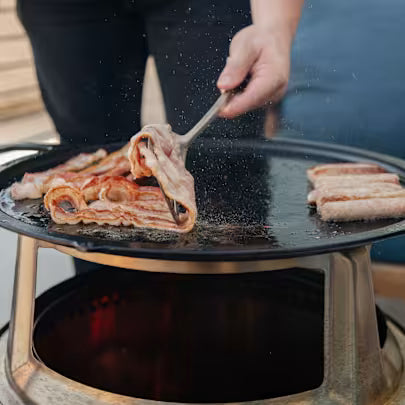 Solo Stove – Bonfire-Grillplatte aus Gusseisen (kann nur mit Hub und Bonfire/Yukon verwendet werden)