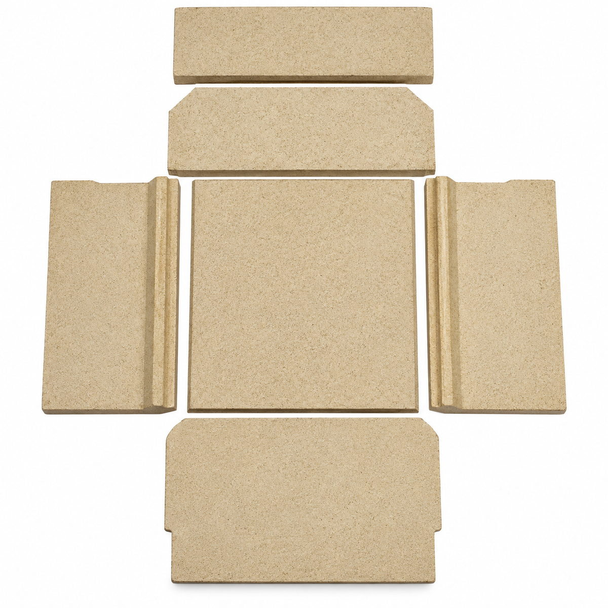 Komplettes Schamott-Set für RAIS Gabo, Mira 3, Vola und Pina