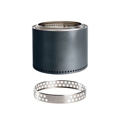 Solo Stove Bonfire 2.0 + Ständer, Farbe Gunmetal