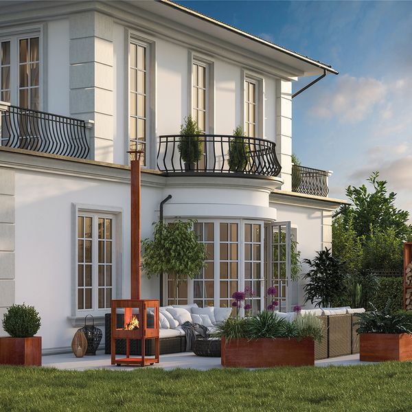 CUBIS Outdoor-Holzofen
