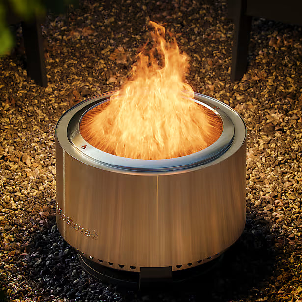 Solo Stove - Summit 19.5" Fire Pit - Eksklusivt røgsvagt bålfad til terrasse og have