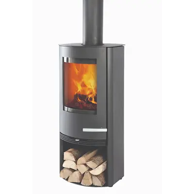 TermaTech brændeovn TT20 stålovn lige sider