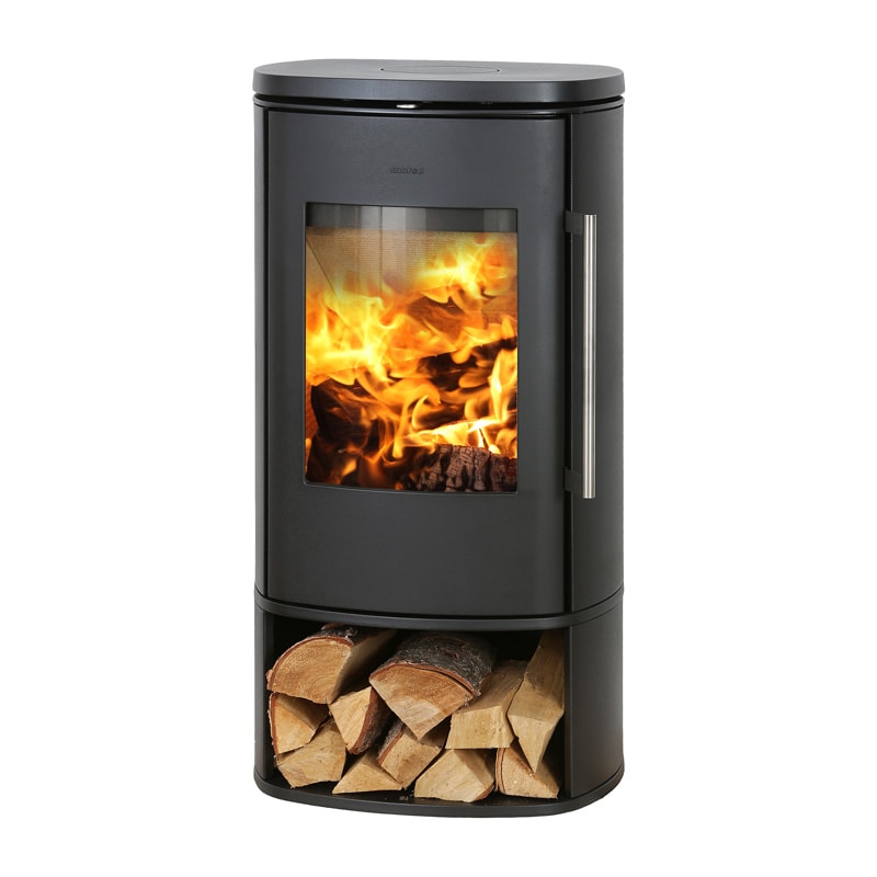 Morsø 8843 Holzofen mit Brennholzmagazin