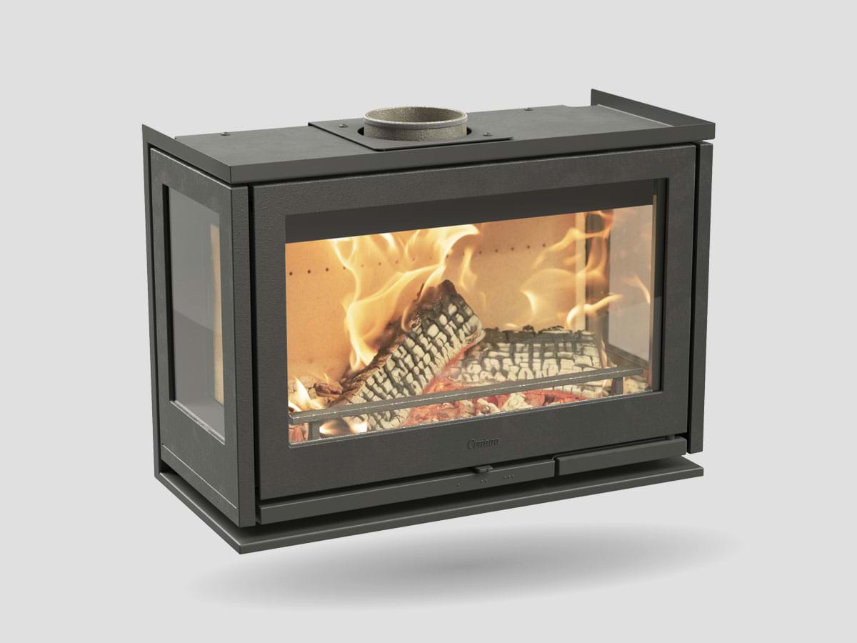 Contura I8 Kamineinsatz mit 2-seitigem Glas